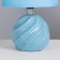 Table lamp "Alvaro" 1x40W E14 blue 14.5x14.5x24cm