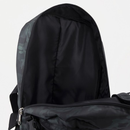 Tourist backpack, TL, 40 l, lightning department, 3 external pockets, with extension, khaki color-8