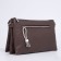 Cross-Bodi Bag on a zipper, brown color