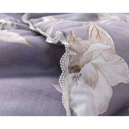 Dolly blanket, size 160x220 cm, purple color-4