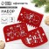 A set of confectionery spatulas “everything will come true”, 11.5 × 8 cm, 11.2 × 6.5 cm, 10 × 7 cm, 3 pcs