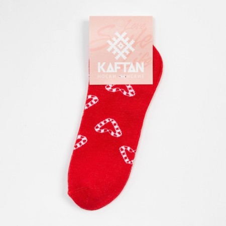 New Year's socks KAFTAN "hearts" p. 36-39 (23-25 ​​cm)-4