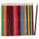Watercolor pencils 24 colors BrunovisConti Aquarelle, three -sided