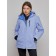 Ski jacket women's winter, size 44, purple color