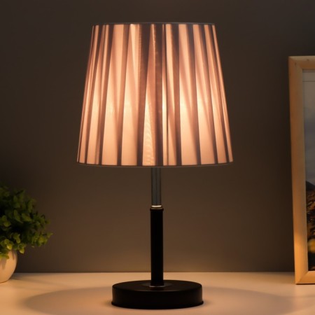 Rivoli table lamp E27 40W Black-gray 19x19x36 cm Risalux-2