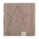 Baby blanket, size 70x90 cm, caramel color