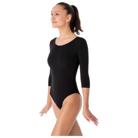 A swimsuit for gymnastics and dancing Grace Dance, p. 40, black color-1