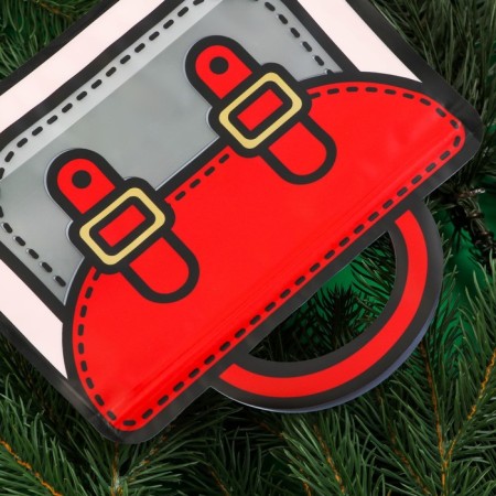 Gift package, "portfolio", with zip-lock fastener, 20x19+6cm-1