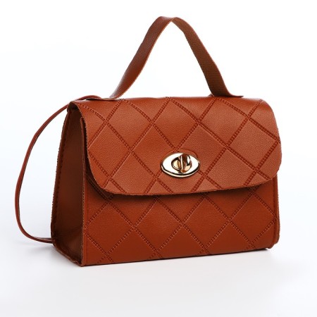 Baby bag on fasting, brown color
