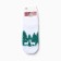 Women's socks A.6C84, white color, rr 23-25