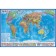 Geographical map of the world Political, 101 x 66 cm, 1:32 m