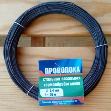 Knitting wire t/o, 1.4 mm × 25 m