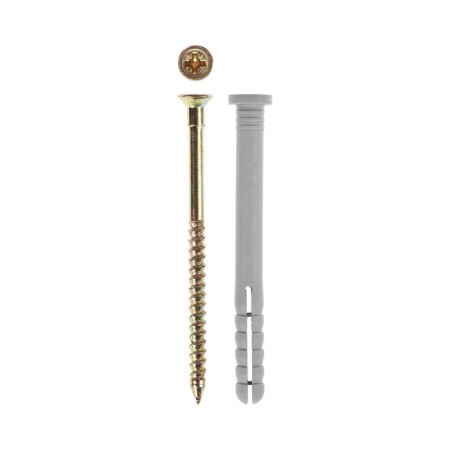 Dowel-gvo "bison", polypropylene, cylindrical cuff, 8x140 mm, 50 pcs-1