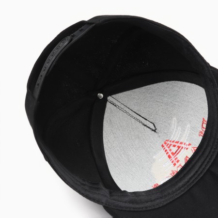 Basebolk male minku with embroidery color black, size 56-58-3