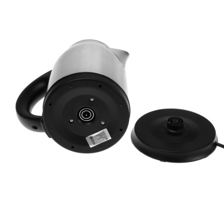 Electric kettle Luazon LSK-1803, metal, 1.8 l, 1800 watts, silver-black-7