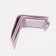 Wallet on the button, lilac color