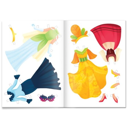 Book Paper Doll "Carnival", 20 p.-2