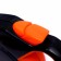 Roulette "Piggon" with a rubberized handle, 8 m, up to 50 kg, cable, black-orange