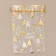 Bag Gift Organza “With New Happiness!”, 10 x 12 cm +/- 1.5 cm, New Year