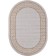 Oval carpet Merinos Vegas, size 120x170 cm, color Cream