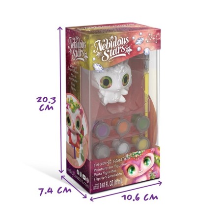 Set for creativity in coloring and decorating the gypsum figure Nebulous Stars Elana-4