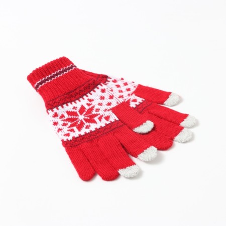 Sensory gloves, red color, rr 18-1