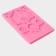 Mold "Ikara Wings", silicone, 19.5 × 12.2 × 0.9 cm, pink color