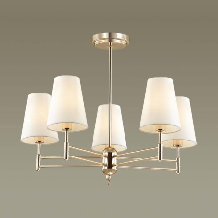 Doris chandelier, 5x40W E14, color gold-3