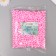 Decor for creativity Polyn -plast "Assorted balls" Fuchsia set 10 grams