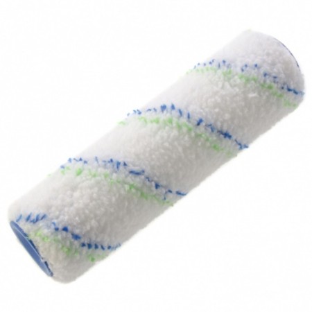 Sixtect -shaped roller 80194, polyester, d = 36 mm, handle d = 6 mm, pile 12 mm, 180 mm