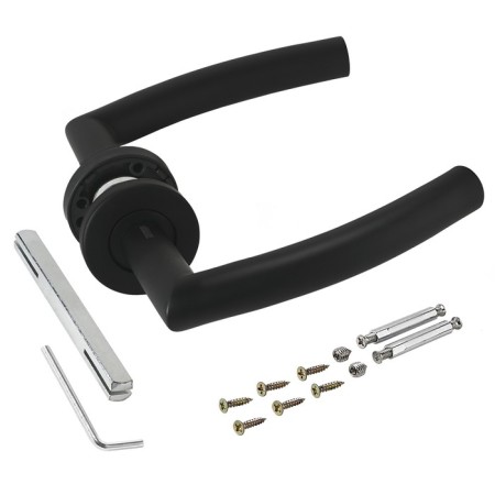 Separate pens set Allur 1802 SS BL, matte black color-2