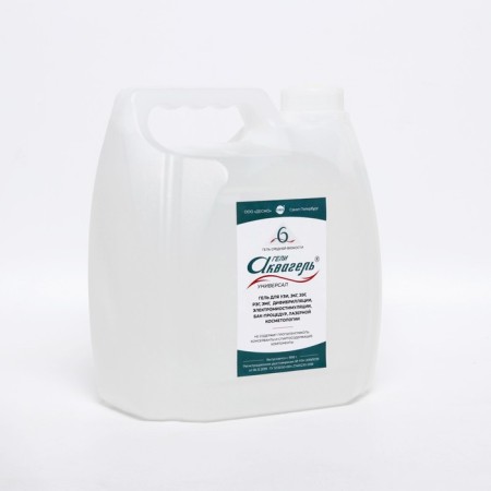 Aquagel ultrasound gel Decmo of medium viscosity, canister, 3l