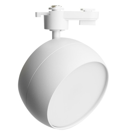 Snow -phase track lamp Feron AL167, IP20, GX70, 23 W, 128x128x66 mm, white color