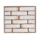 Self -adhesive PVC panel "Brick" 30*30cm