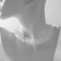 The necklace is "pearl" ornament, beads No. 4, 6, 8, white color in silver, 38 cm