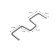 M-shaped brackets for fixing branches, 10 cm, metal