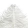 Feather for decor, length: from 45 to 60 cm, white color