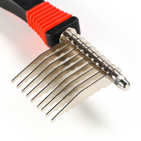 Coltunoresis of the side 9 blades, 6.5 x 19 cm, black-red-2