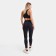 Women's suit Adidas (TOP/Leggings), black color, size L