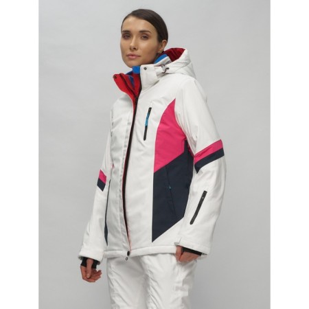 Ski suit female, size 50, white color-19