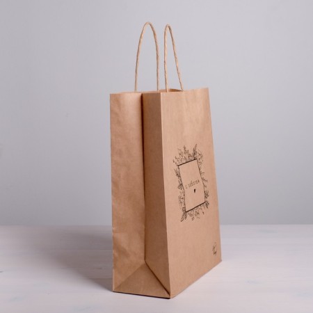 Gift Craft Package, Packaging, "Care", 23.5 x 28.5 x 13 cm-2
