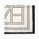 Women's scarf minku 70*70 cm, white