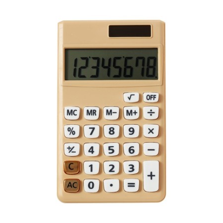 The calculator is a desktop 08-bit-2