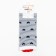 Women's socks, white/blue color, size 36-40