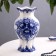 Vase "Camellia", 30 cm, gzhel