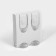 A set of glasses for champagne "Lace", 200 ml, diameter 5.3 cm, height 20.5 cm, 2 pcs