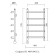 Domoterm electric heated towel rail "Stefano", 400 x 500 mm, 5 crossbars, left, chrome