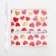 Gift folding box, packaging, “Love”, 16.5 x 12.5 x 5 cm