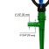 Circular spray, 29 cm, fitting for hoses 1/2, 3/4 ", peak, plastic, mix, Greengo