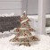 LED figure "Christmas tree with berries" 40 × 50 × 10 cm, metal, 220 V, glow warm white
